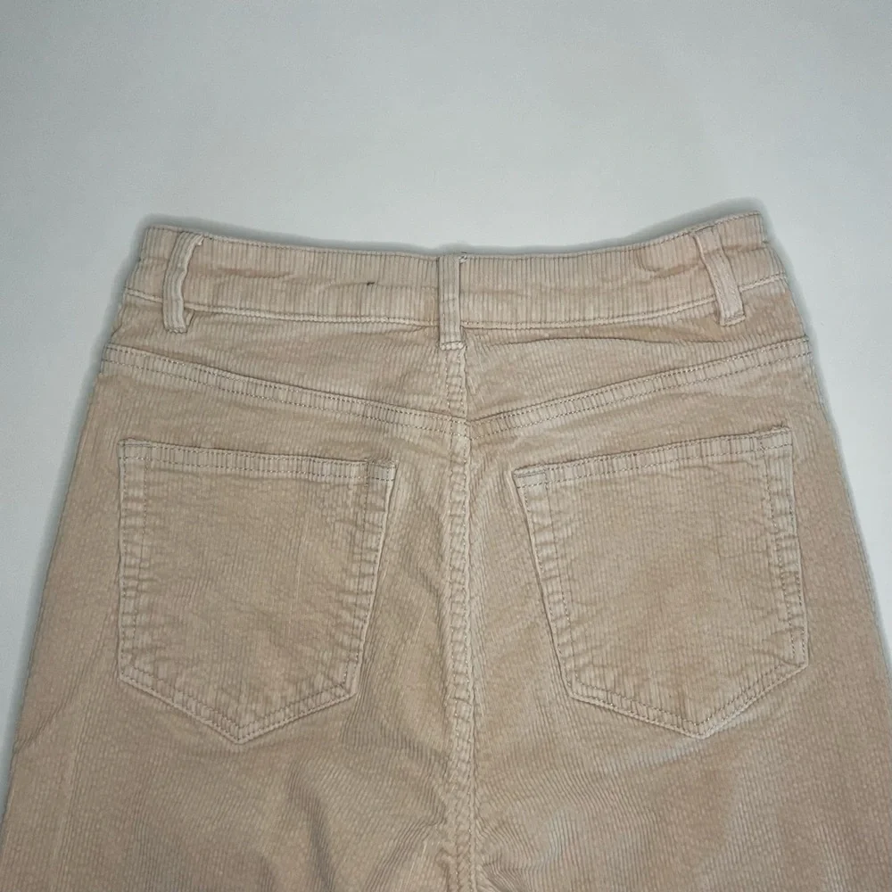 Divided Tan Corduroy Pants - Picture 4 of 7